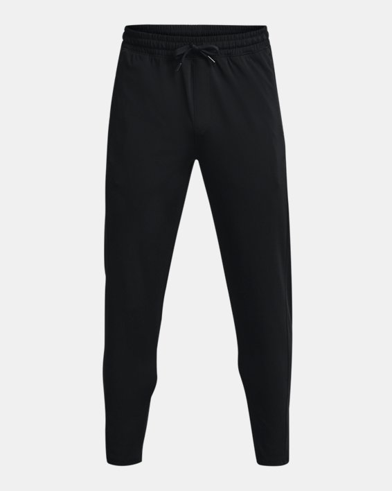 Men's UA Meridian Tapered Pants, Black, pdpMainDesktop image number 4